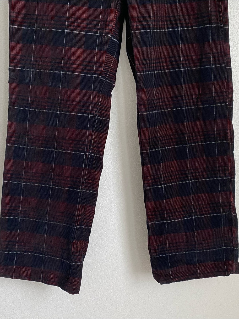 Dickies Alma Plaid Corduroy Pants, black, 33 - Picture 9 of 9